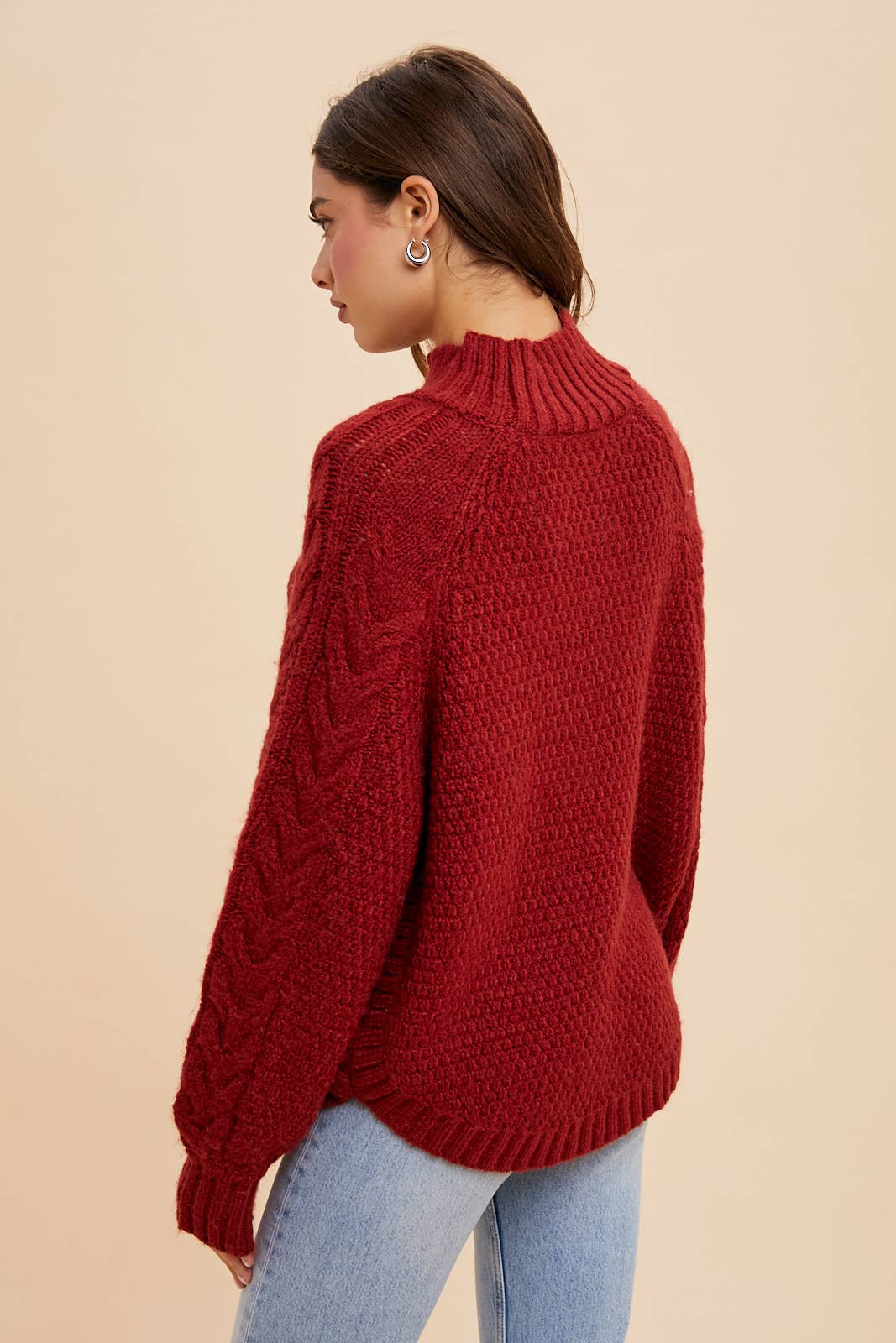 DYLAN  KNIT HIGHNECK SWEATER