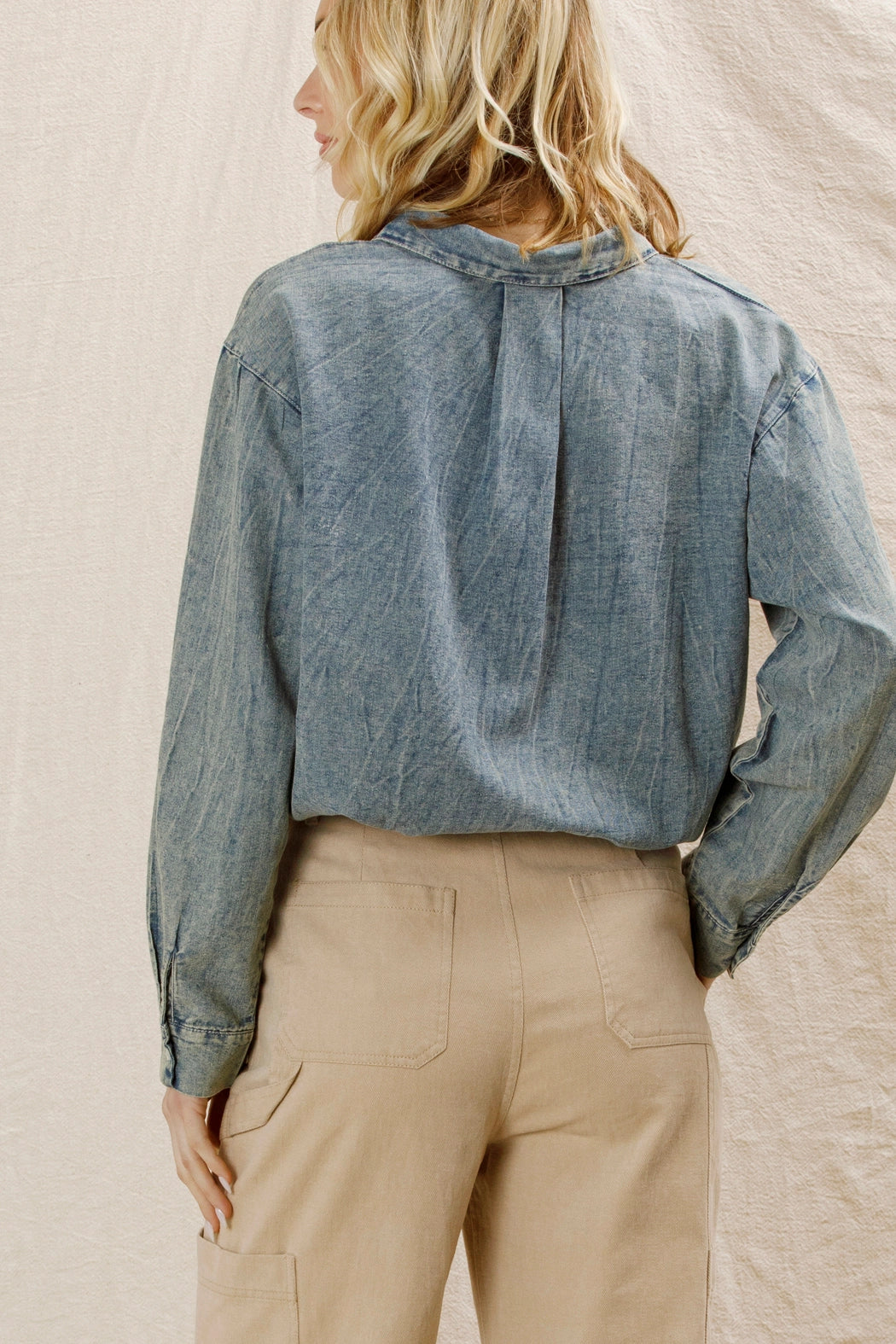 LÚA BUTTON DOWN SHIRT