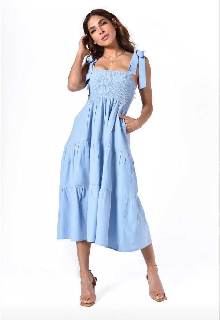 MARIANA DRESS LIGHT BLUE