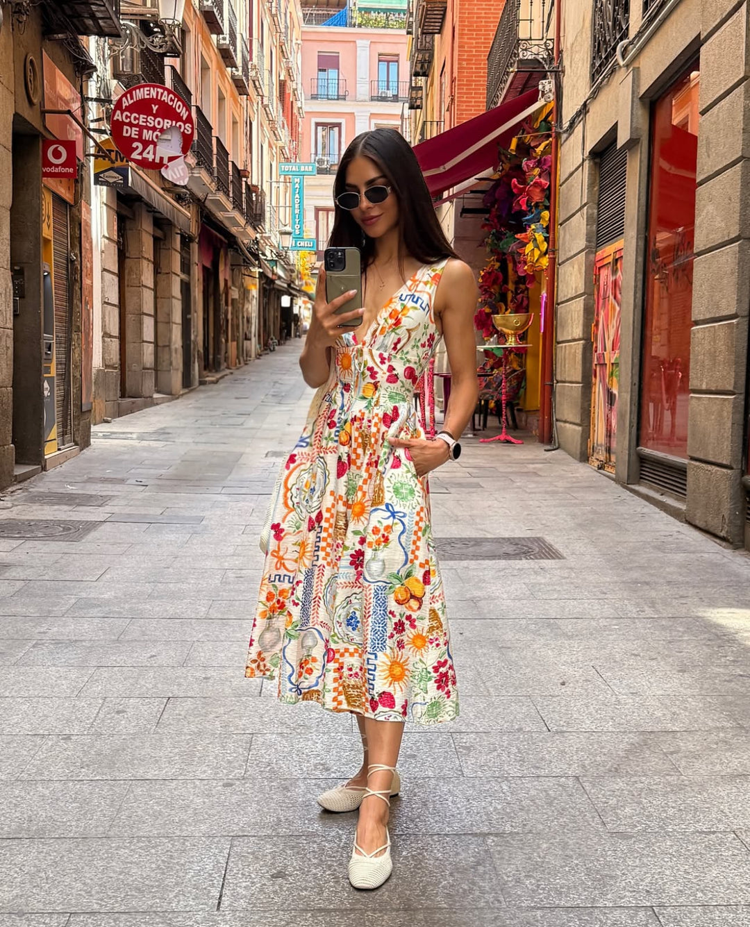 Monique Corset Midi Dress