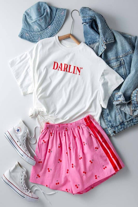 Darlin shorts Set.