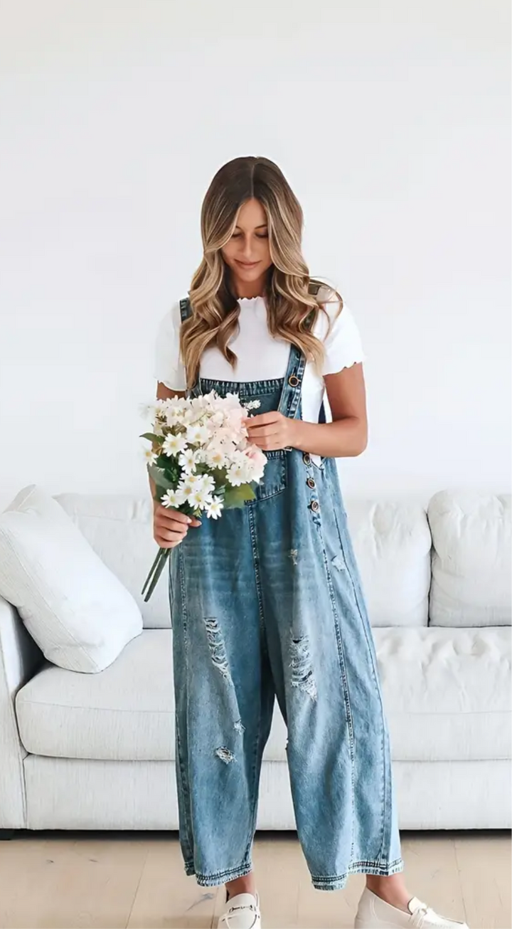 Sally Denim Overall