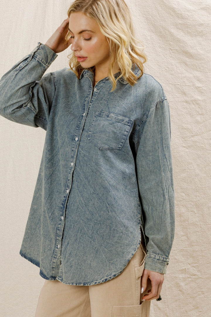 LÚA BUTTON DOWN SHIRT