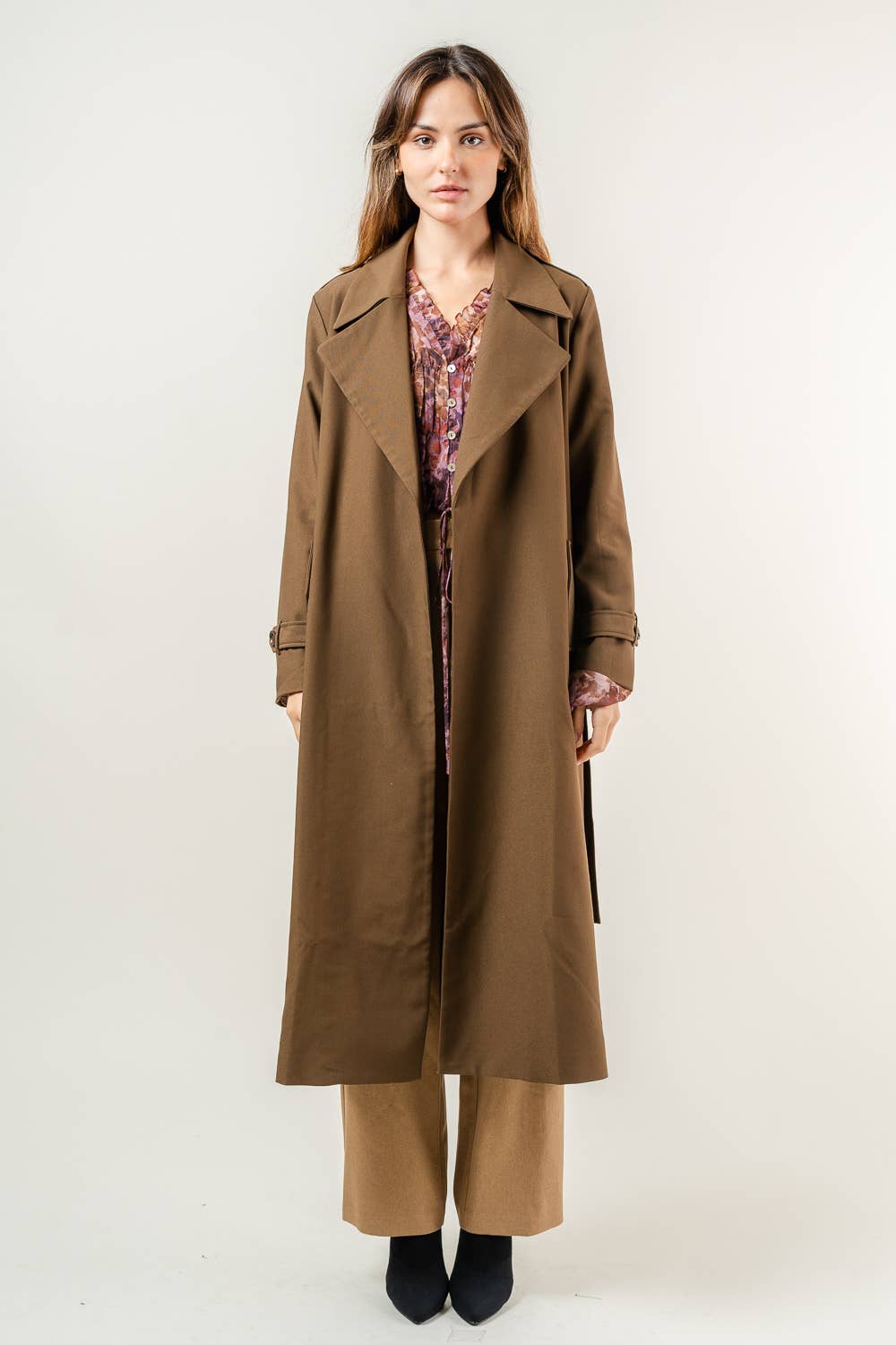 Ciara LONG TRENCH COAT