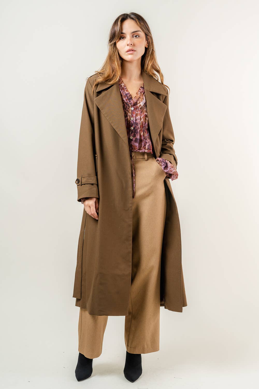 Ciara LONG TRENCH COAT