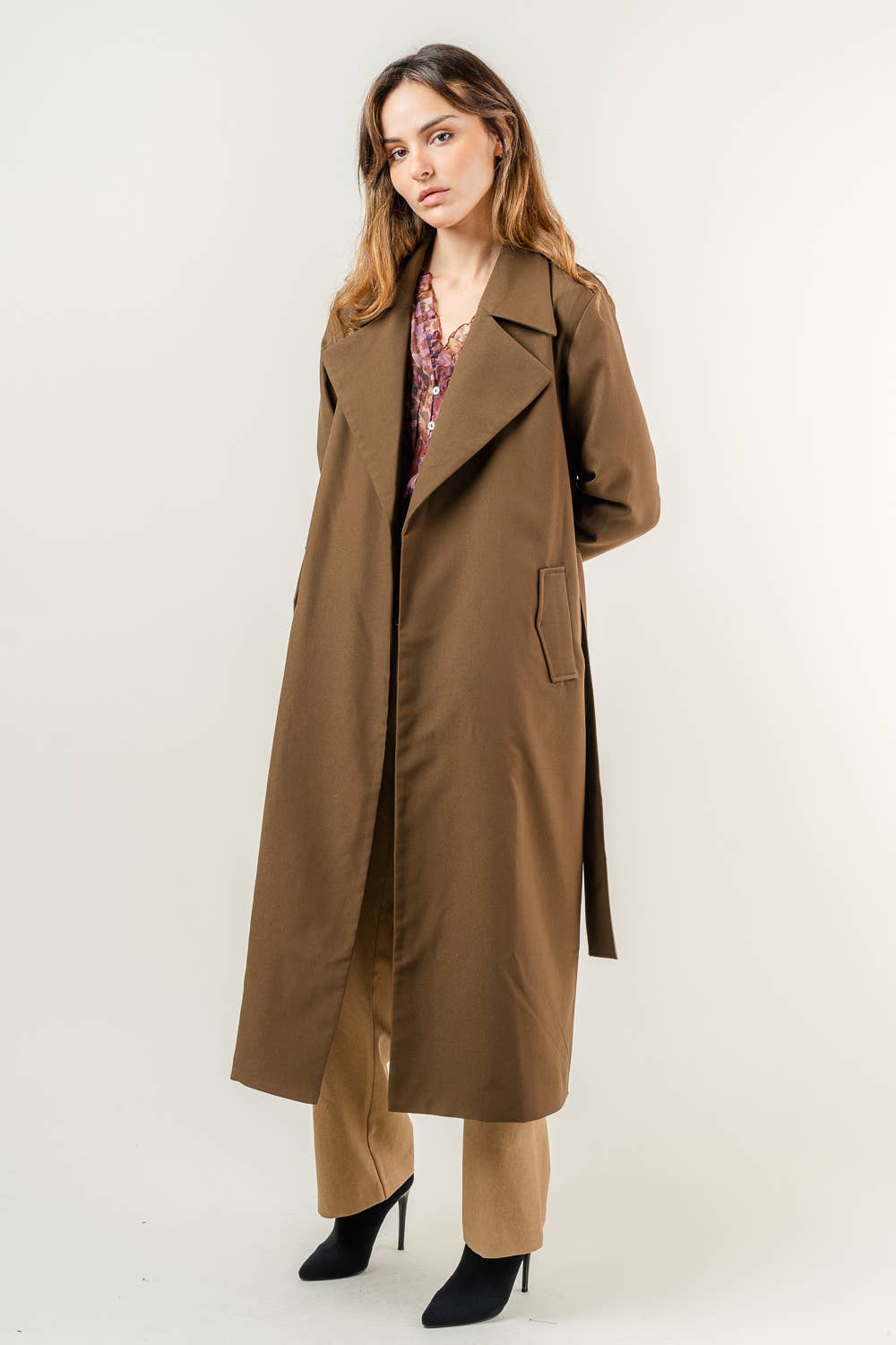 Ciara LONG TRENCH COAT