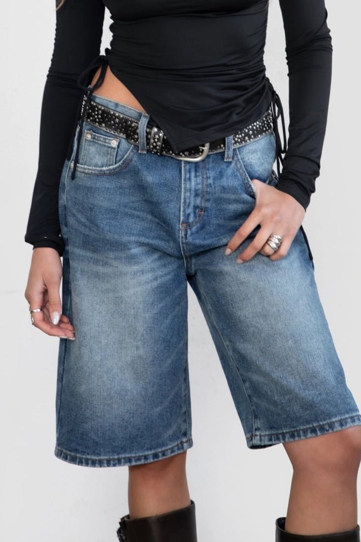 TERRI DENIM BAGGY JORKS PJ29851