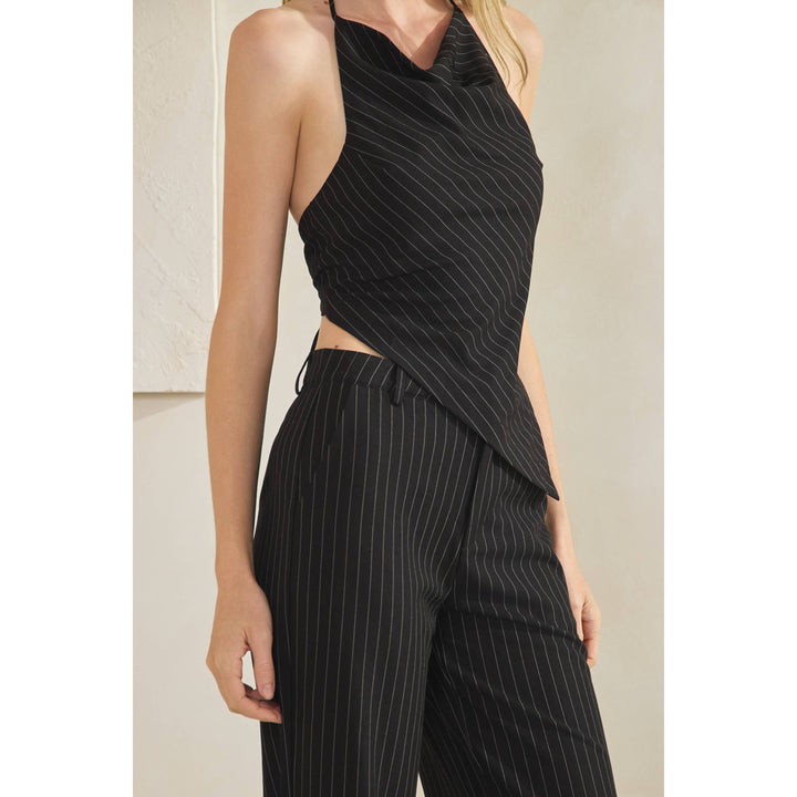 Ale Stripe Halter Top & Pant Set
