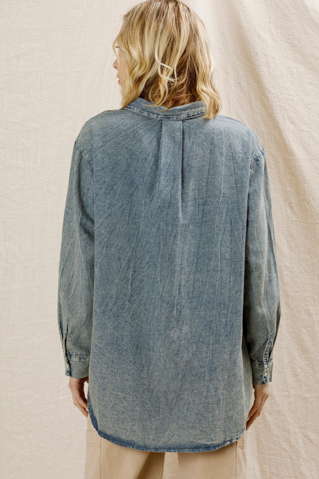 LÚA BUTTON DOWN SHIRT