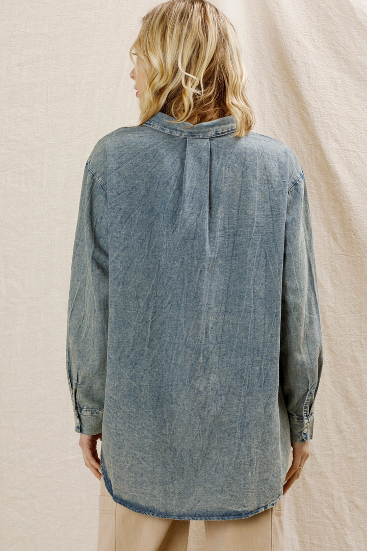 LÚA BUTTON DOWN SHIRT