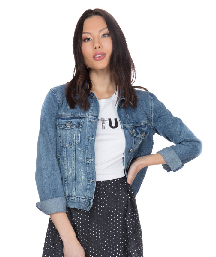 CLSIC SHORT DENIM JACKET