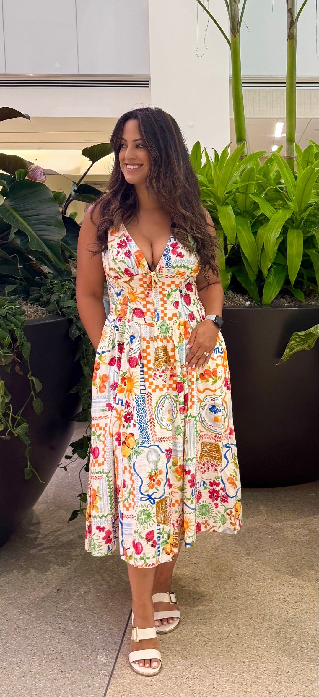 Monique Corset Midi Dress