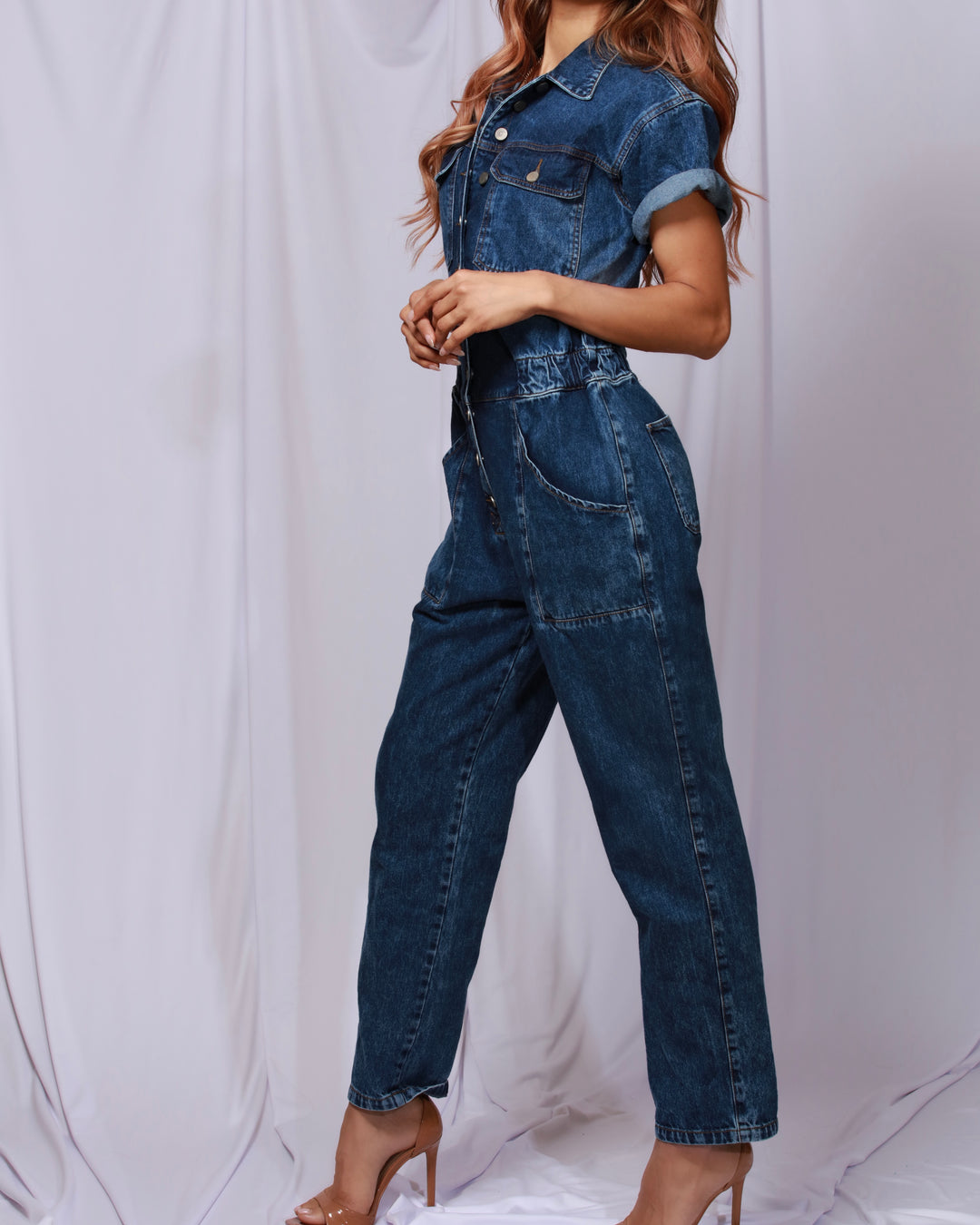 LILI  DENIM JUMPSUIT