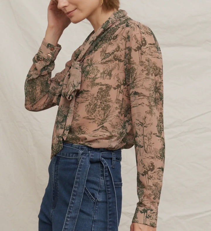 Jeisa Front Tie Shirt