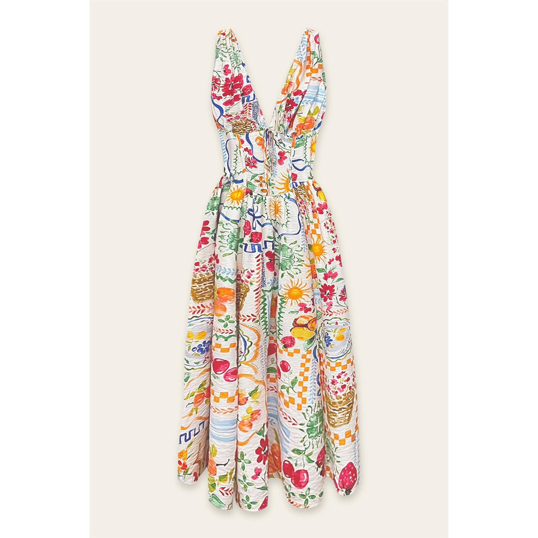 Monique Corset Midi Dress