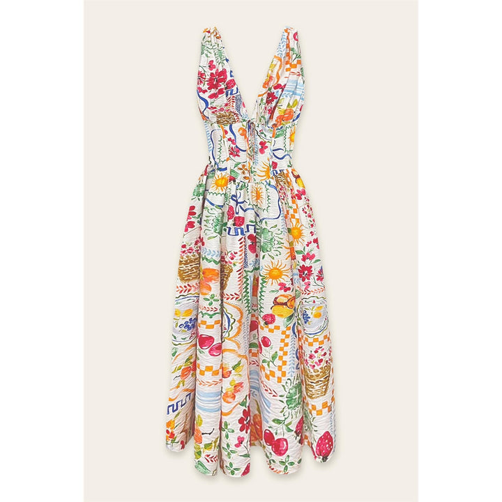 Monique Corset Midi Dress