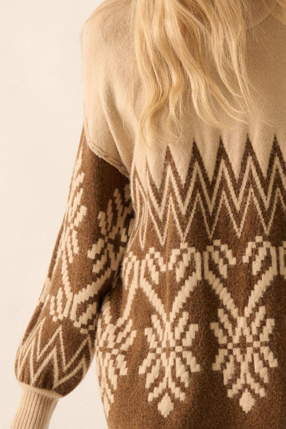 Alex Oversized Mini Sweater Dress - Knit sweaters