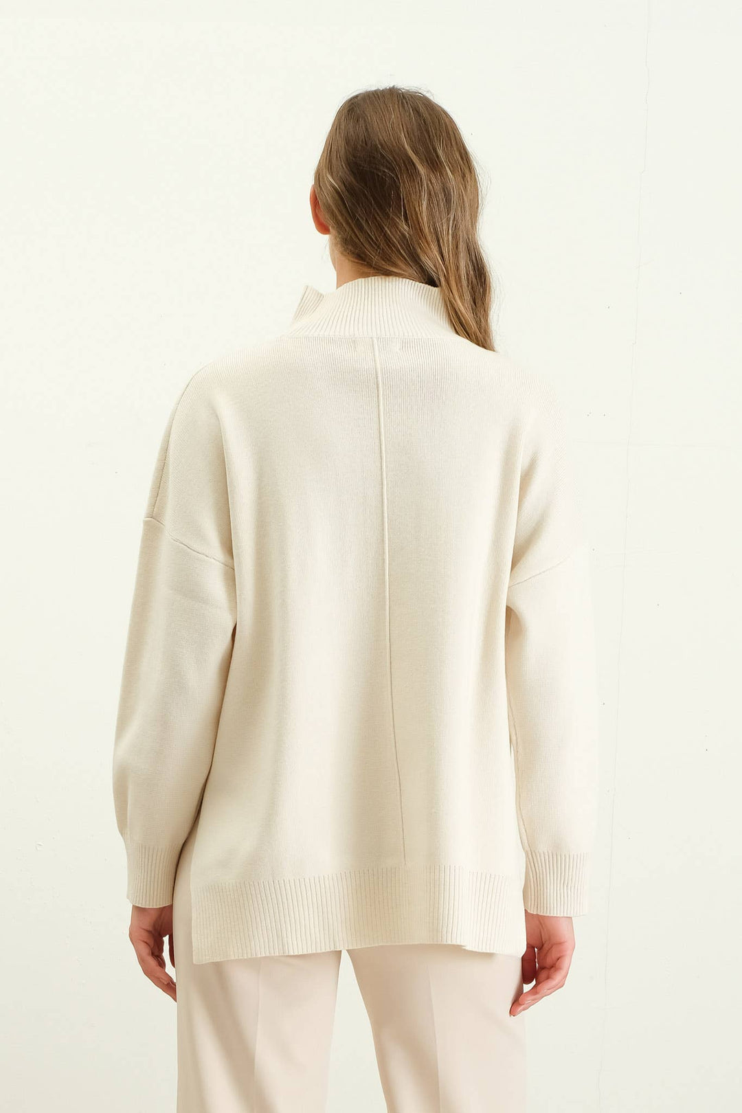 ALICE FRONT SEAM PULLOVER SWEATER - Knit sweaters