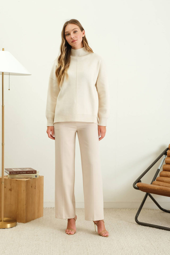 ALICE FRONT SEAM PULLOVER SWEATER - Knit sweaters