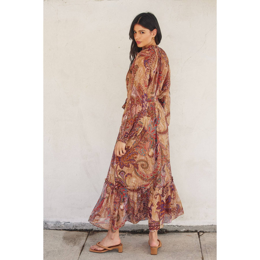 Ava Down Maxi Dress - Dresses