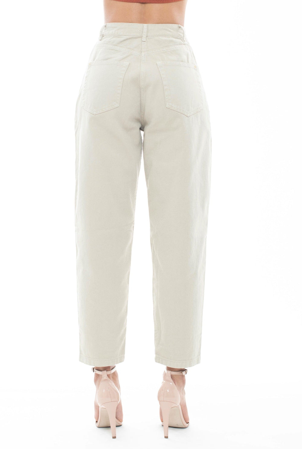 Baggy Beige Jeans - Jeans