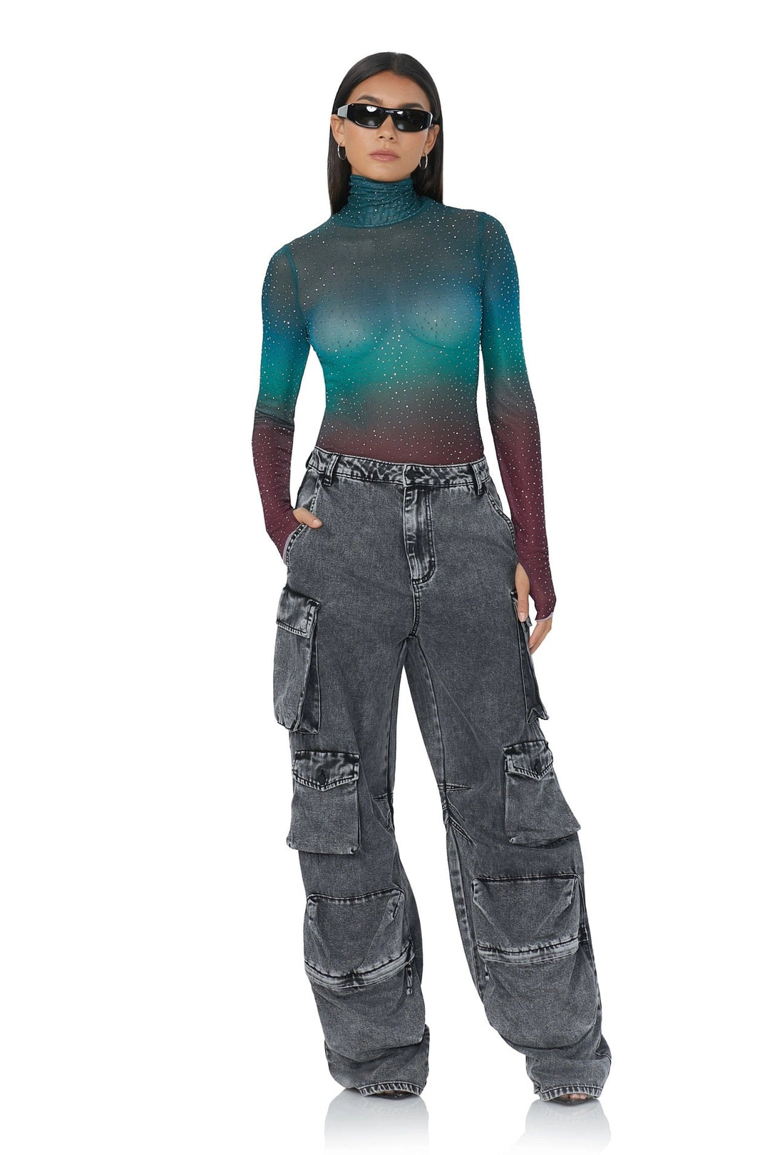 Beverly Rhinestone Top - Tops