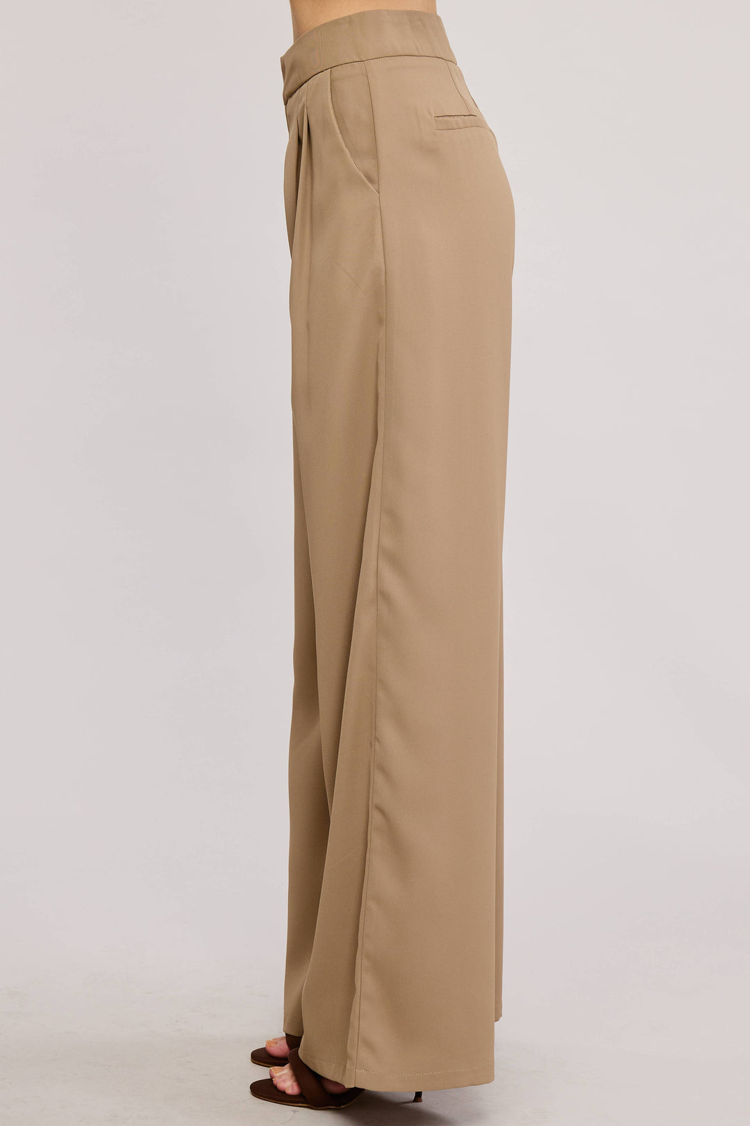 ANDY  WIDE-LEG TROUSER PANTS