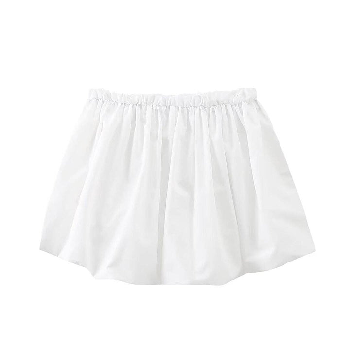 Carter Bubble-Hem Mini Skirt