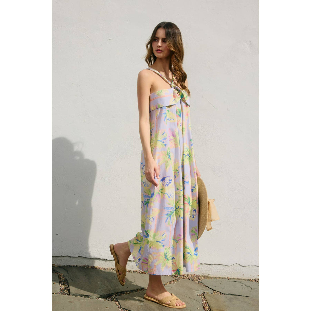 Cadie Halter Neck Maxi Dress - Dresses