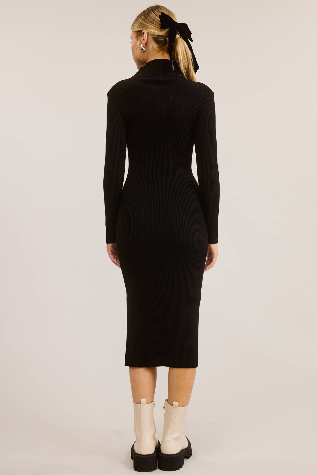 DANA MIDI SWEATER DRESS - Dresses