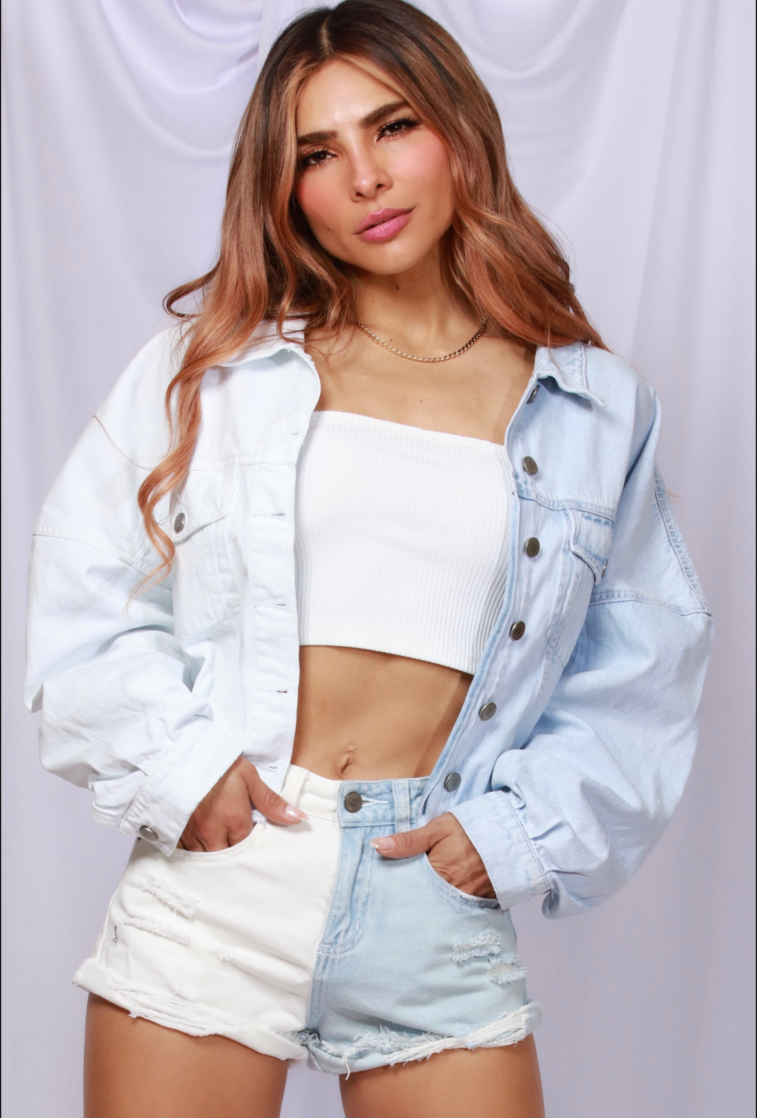 DANNA JACKET - S - Denim Jacket