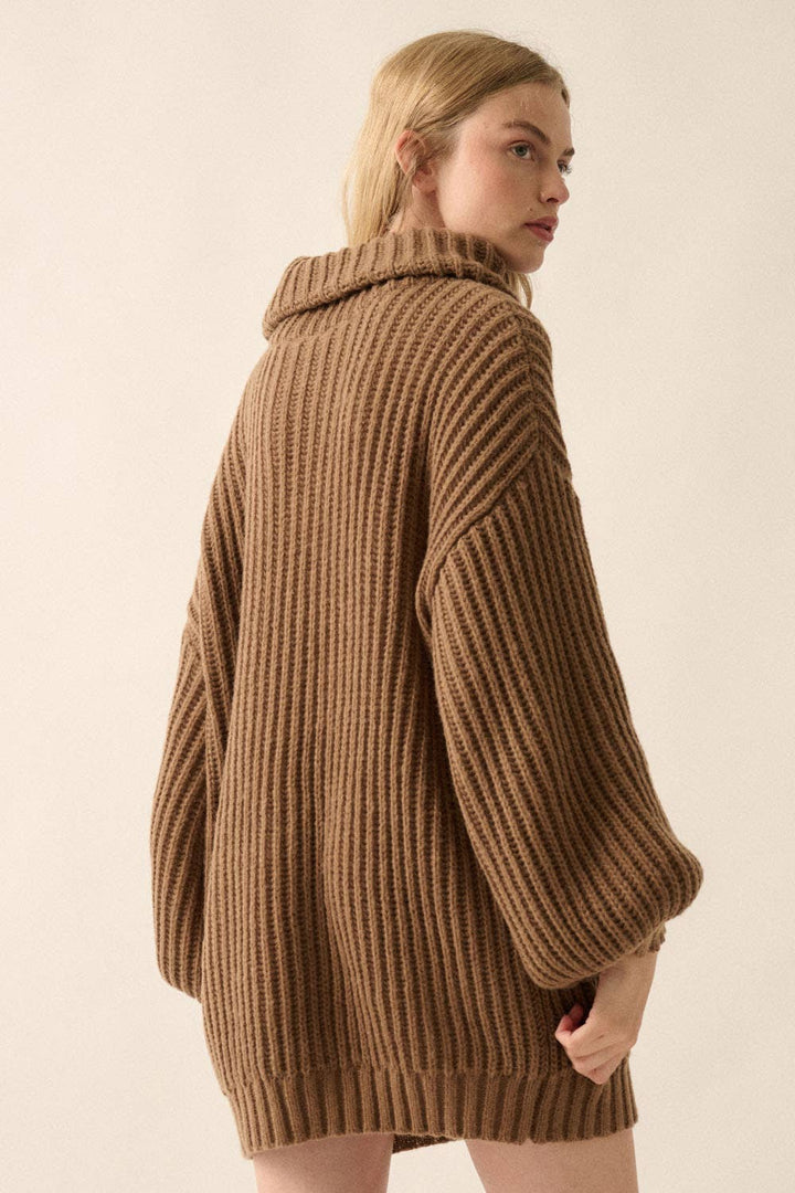 Cameron turtle Neck Oversized Sweater