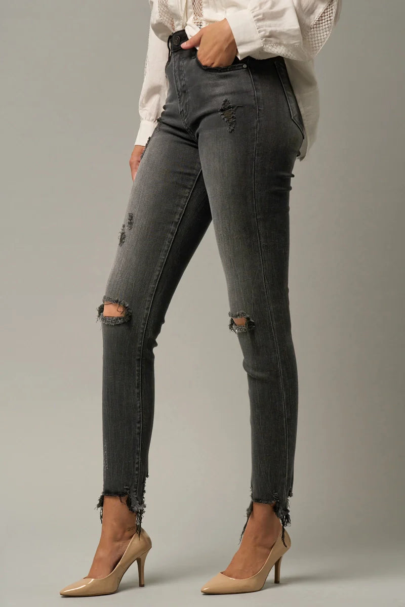 Donna Stretch Mid Rise Skinny Jeans - 1/25 - Jeans