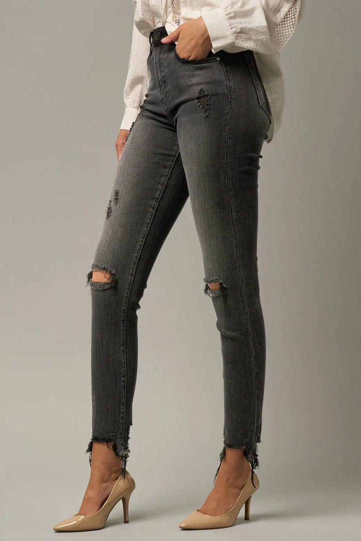 Donna Stretch Mid Rise Skinny Jeans - 1/25 - Jeans