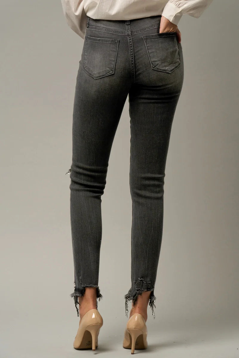 Donna Stretch Mid Rise Skinny Jeans - Jeans