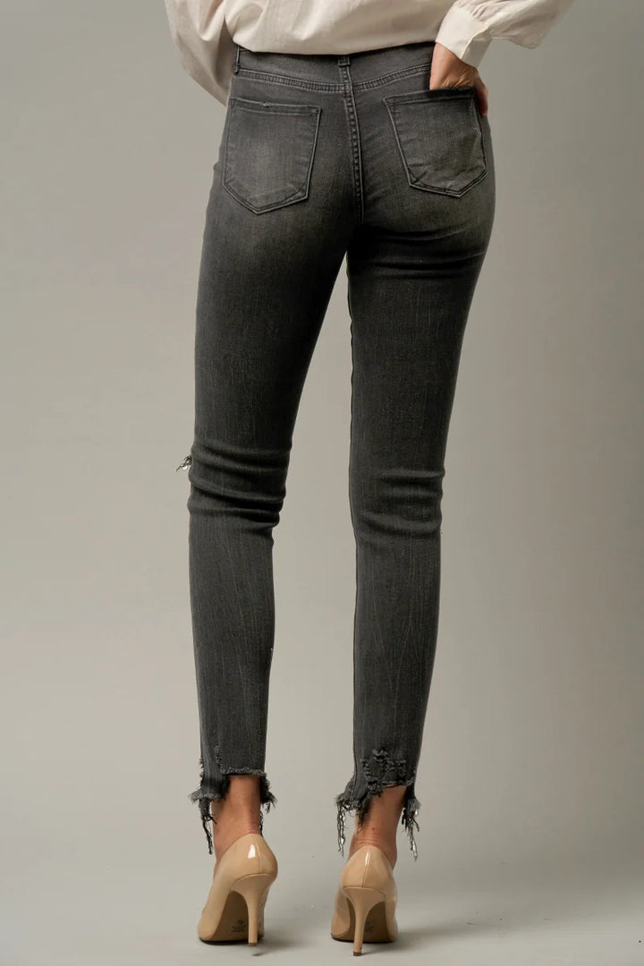 Donna Stretch Mid Rise Skinny Jeans - Jeans