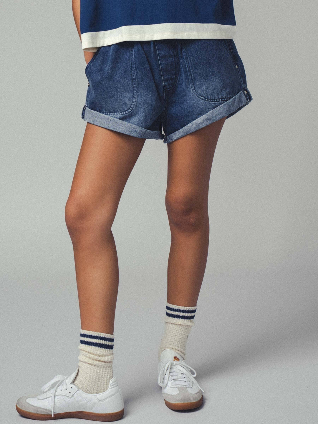 Eddie Denim Shorts - Shorts