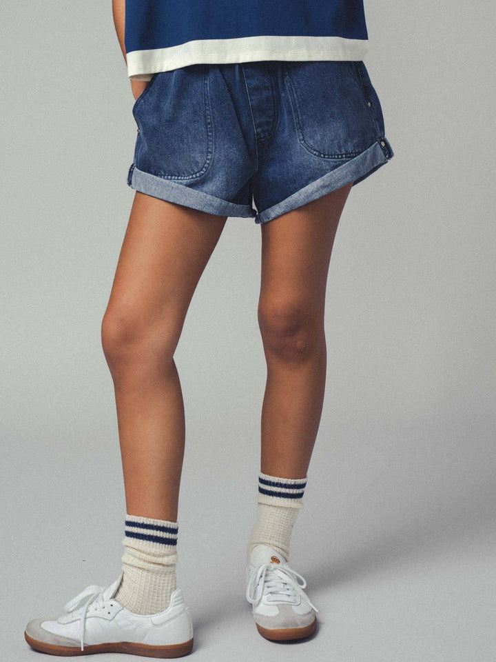 Eddie Denim Shorts - Shorts