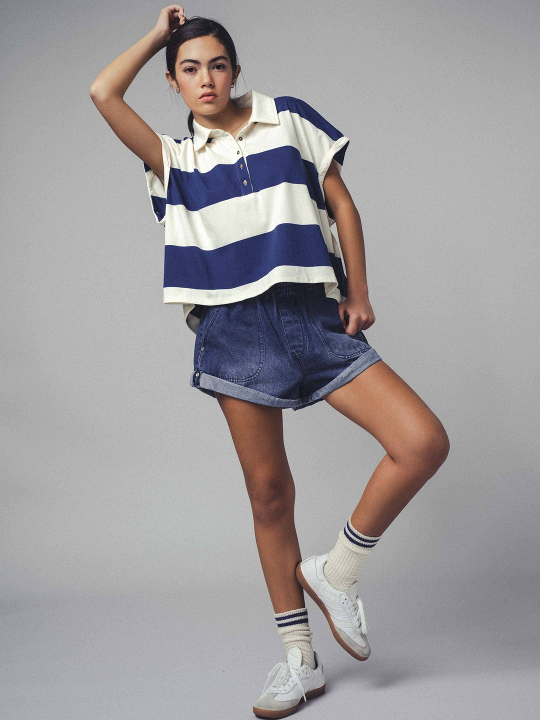 Eddie Denim Shorts - Shorts