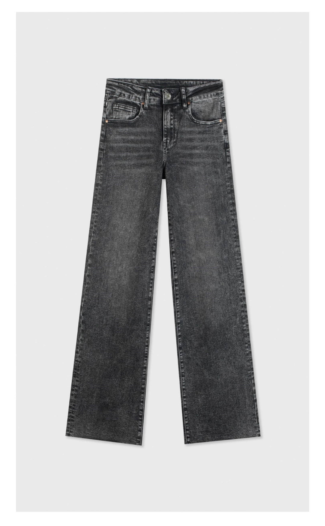 Fatima High waist stretchy wide-leg jeans - Jeans