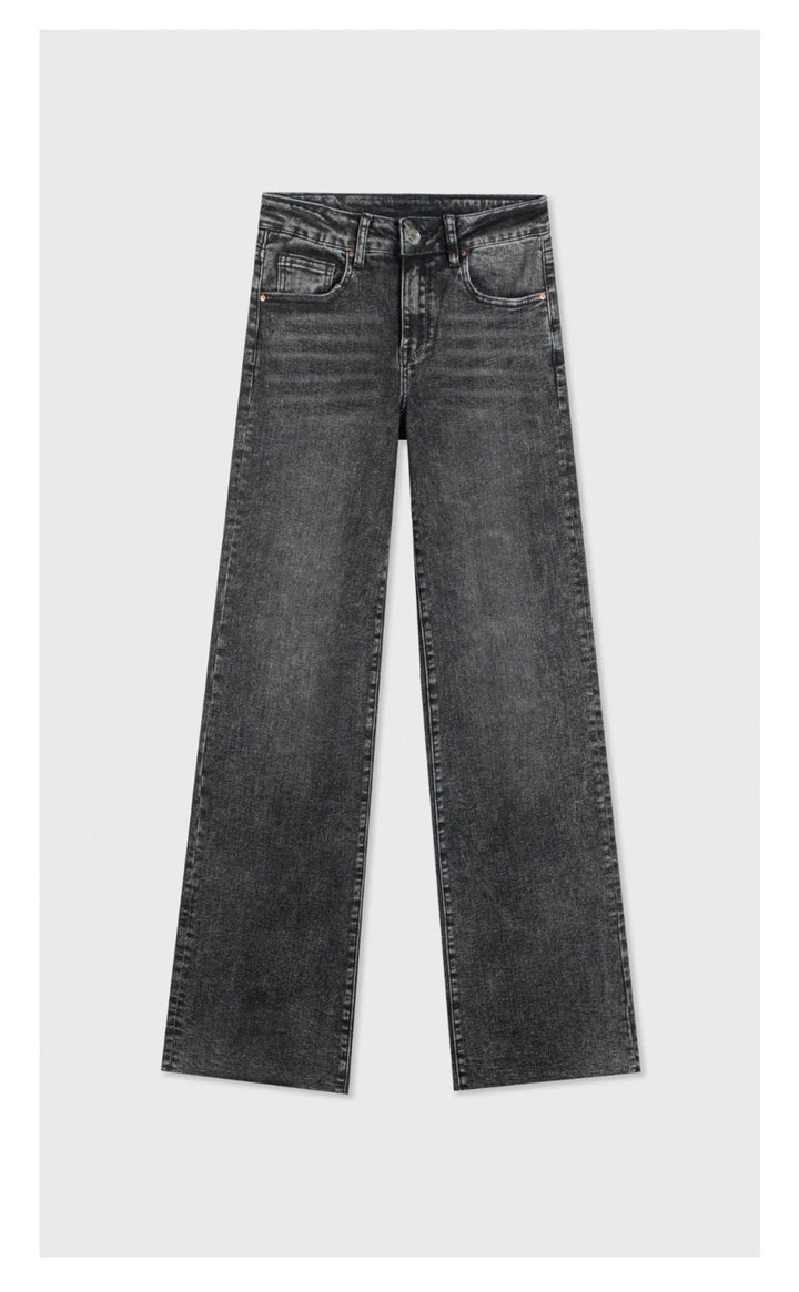 Fatima High waist stretchy wide-leg jeans - Jeans