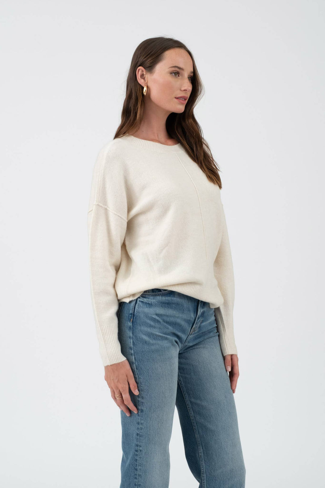ISABEL SEAM KNIT SWEATER - Knit sweaters