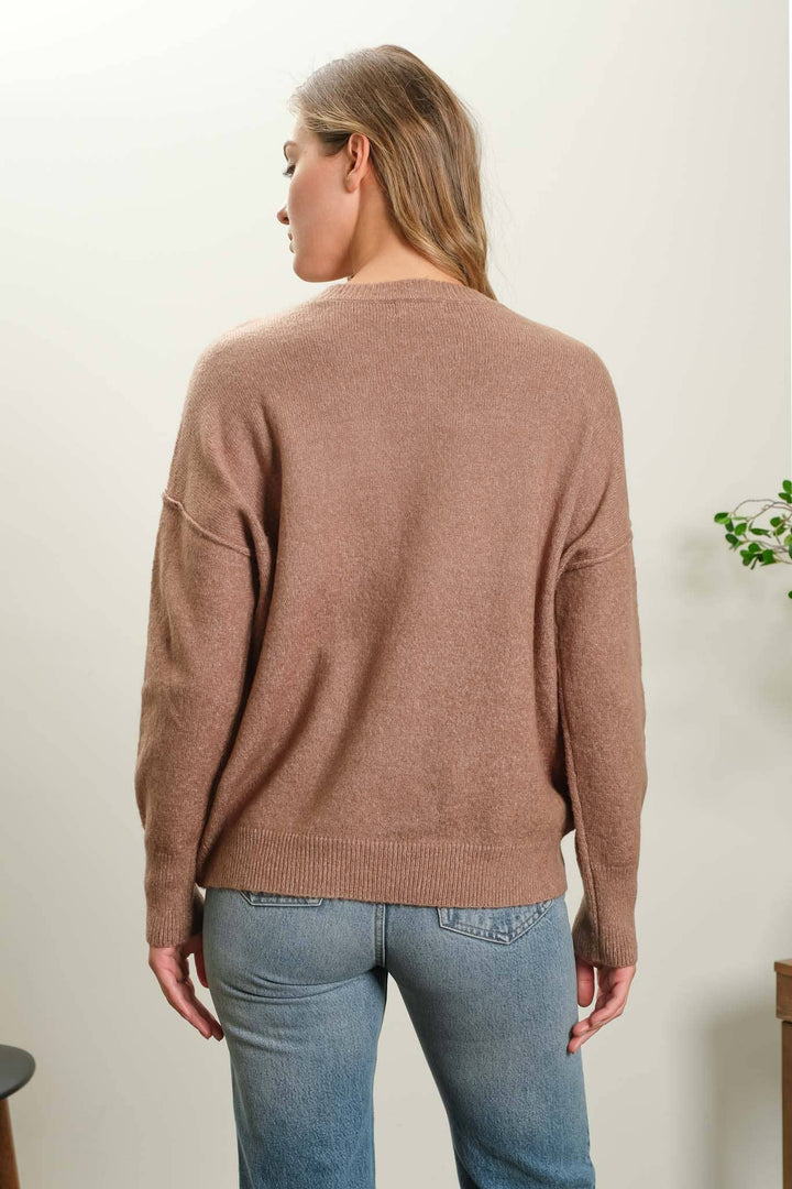 ISABEL SEAM KNIT SWEATER - Knit sweaters