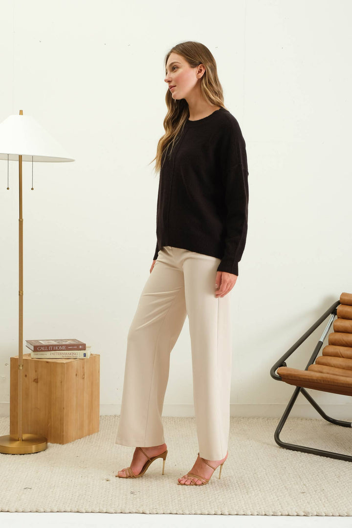 ISABEL SEAM KNIT SWEATER - Knit sweaters