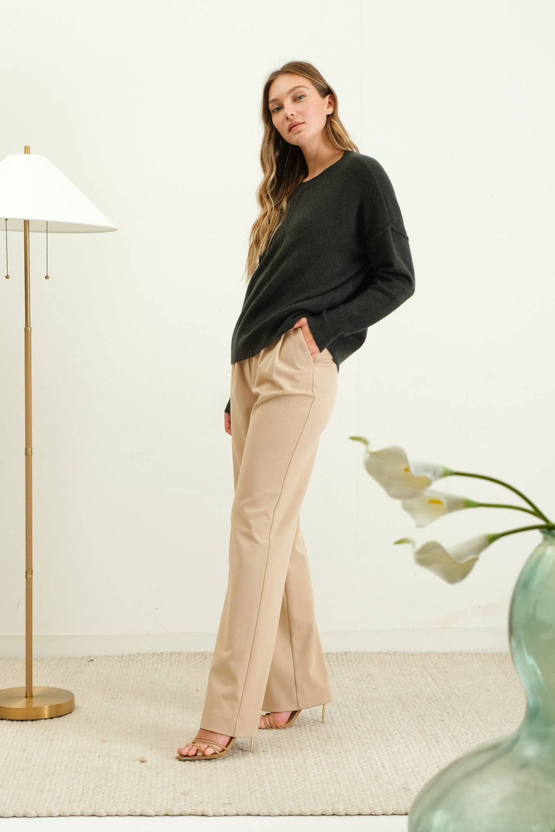 ISABEL SEAM KNIT SWEATER - Knit sweaters