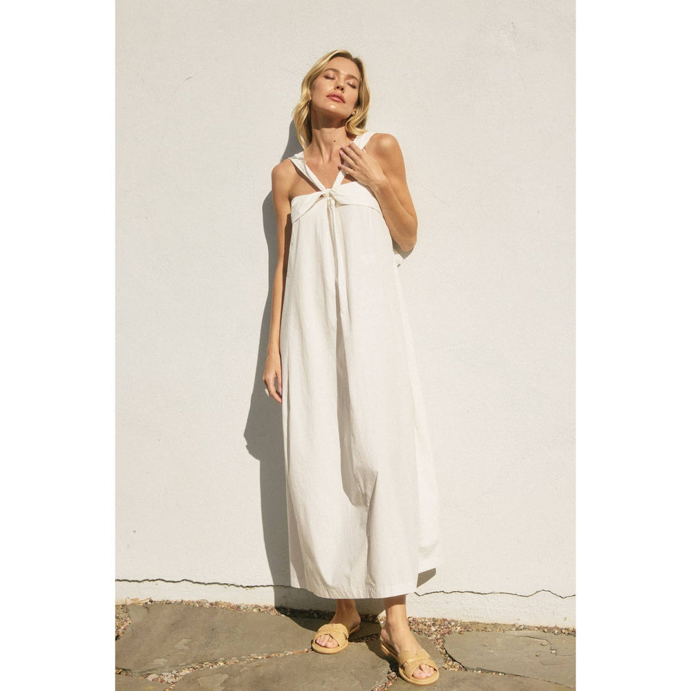 Jenn Halter Neck Maxi Dress - Dresses