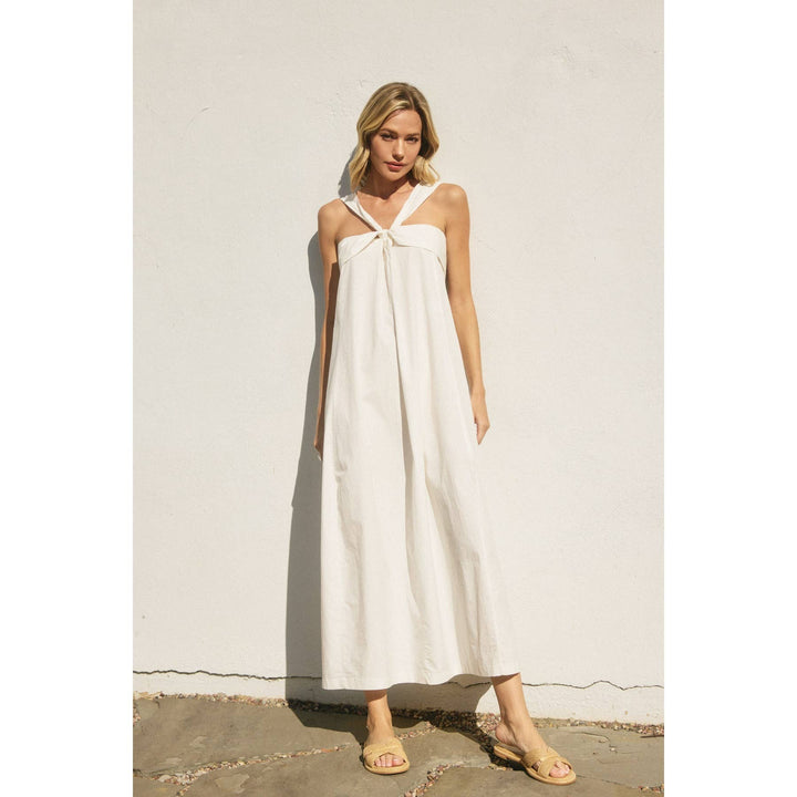 Jenn Halter Neck Maxi Dress - Dresses