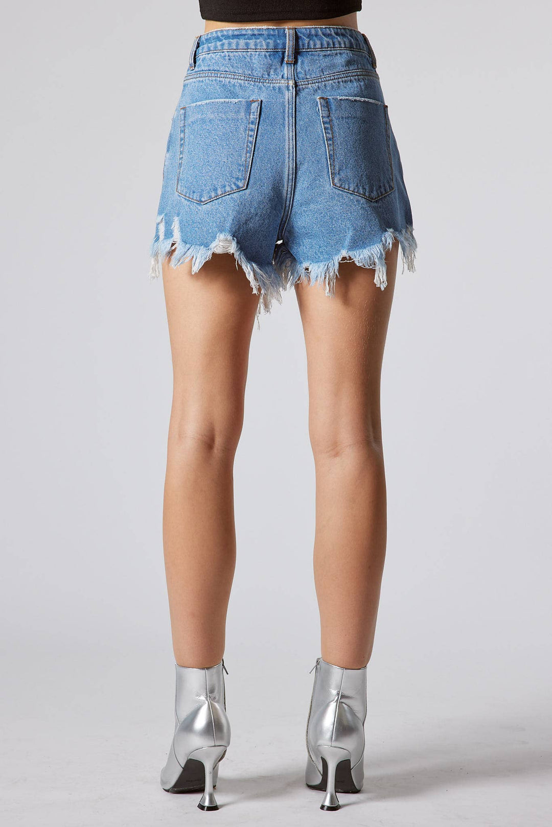 Lea Denim shorts - Shorts