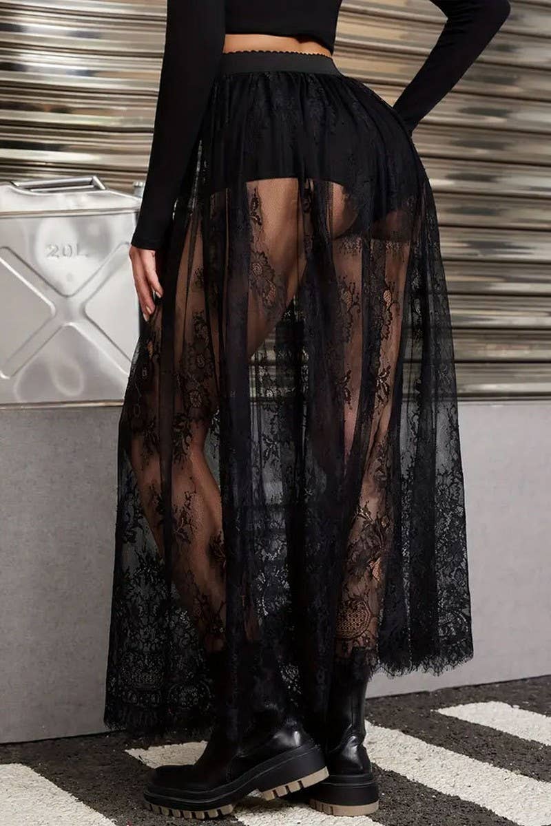 Lizy lace skirt - skirts