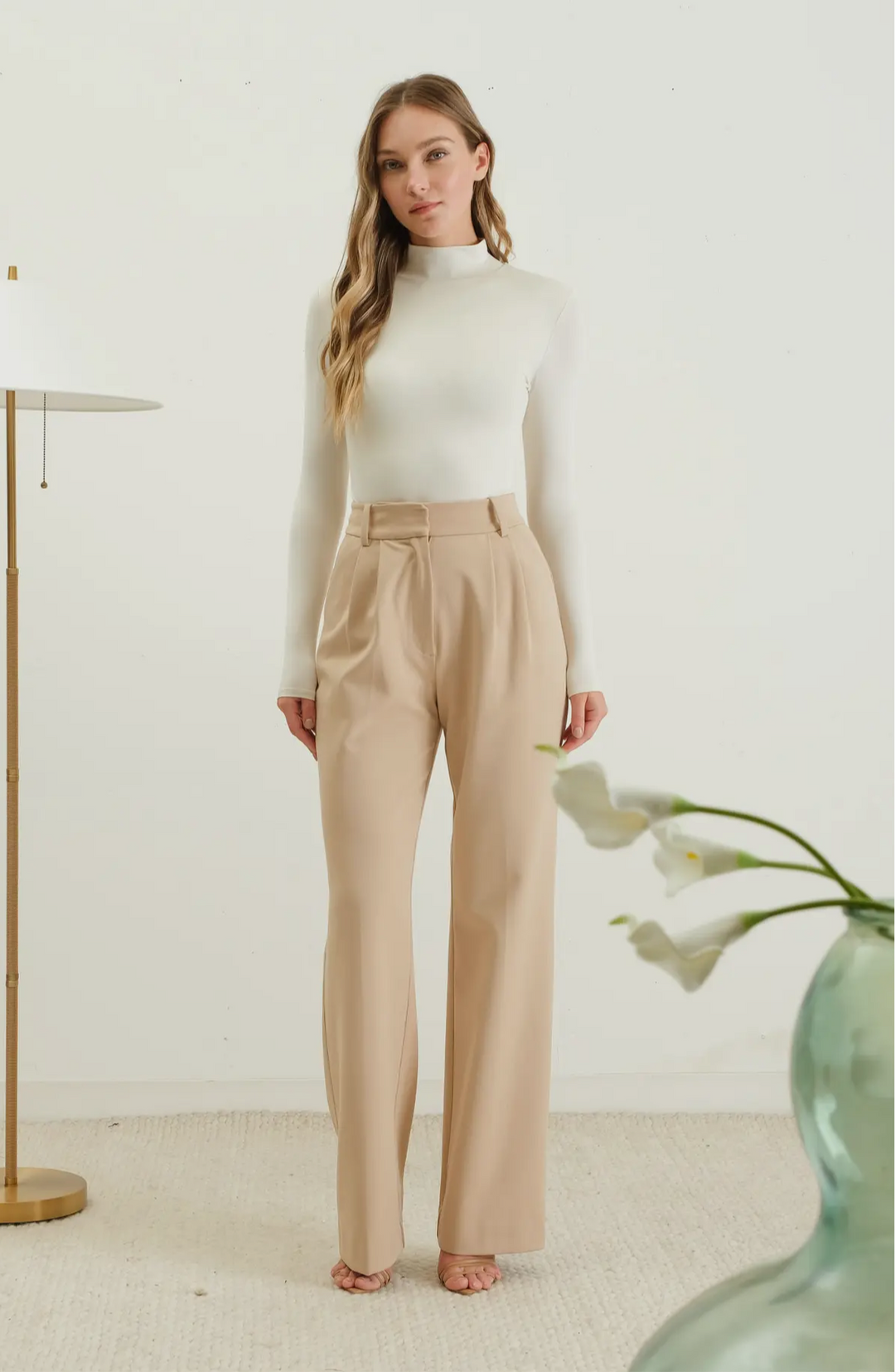 LOURDES LONG SLEEVE BODYSUIT - Tops